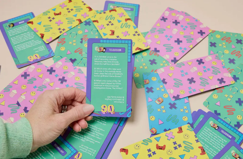 90’s Trivia Cards