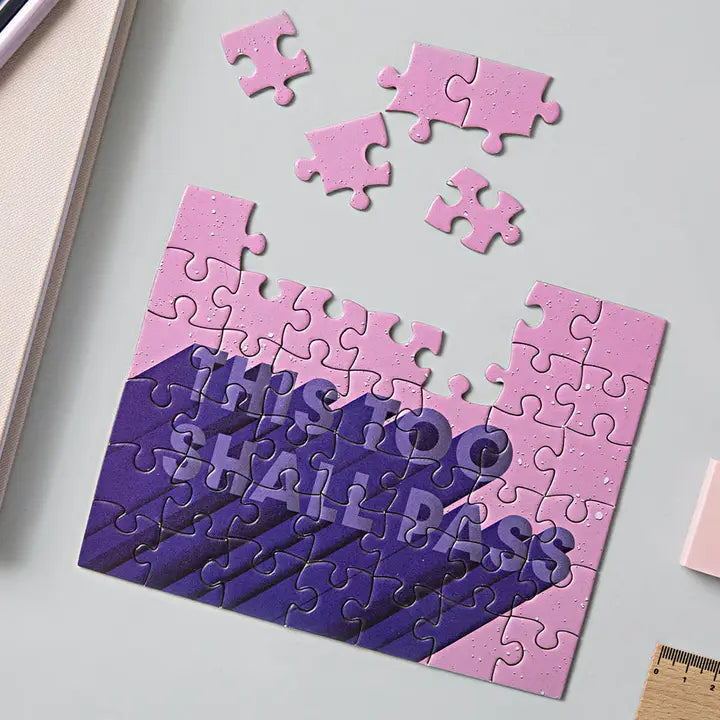 This Too Shall Pass Mini Puzzle