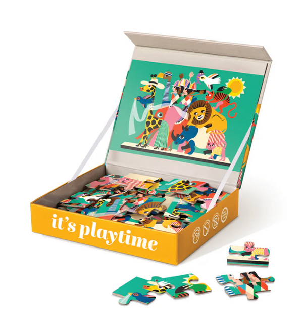 24 PIECE KIDS PUZZLE - ANIMAL CARNIVAL